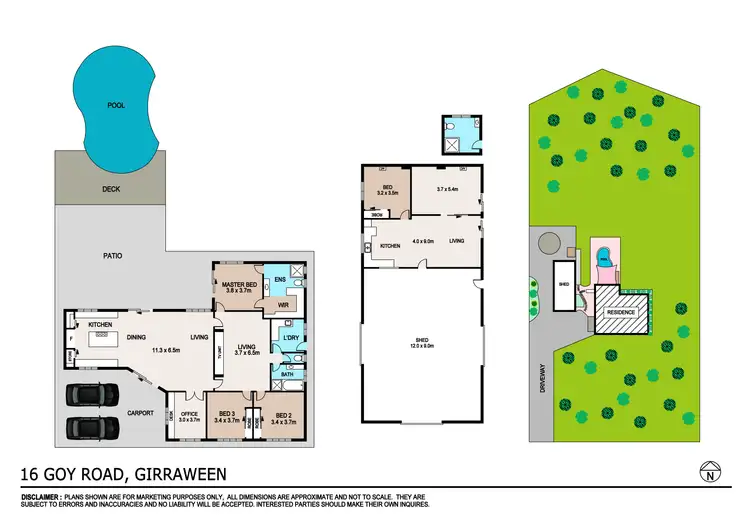Floorplan of Homely house listing, 16 Goy Road, Girraween NT 836