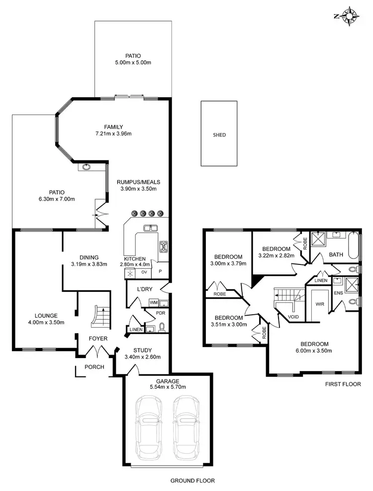 Floorplan of Homely house listing, 19 Dowding Close, Cecil Hills NSW 2171