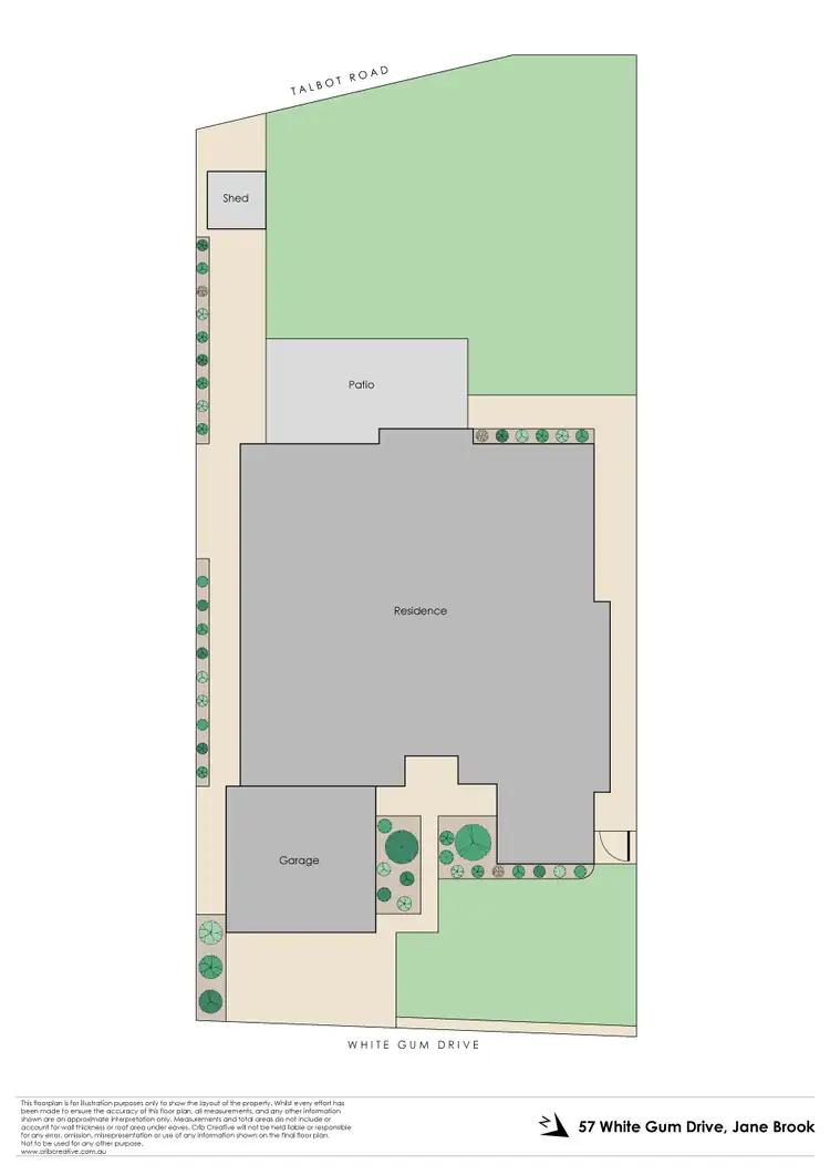 Floorplan of Homely house listing, 57 White Gum Drive, Jane Brook WA 6056