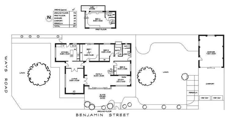 Floorplan of Homely house listing, 50 Ways Road, Manningham SA 5086