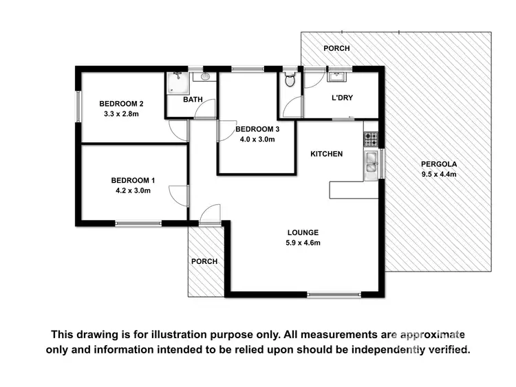 Floorplan of Homely house listing, 41 Boandik Terrace, Mount Gambier SA 5290