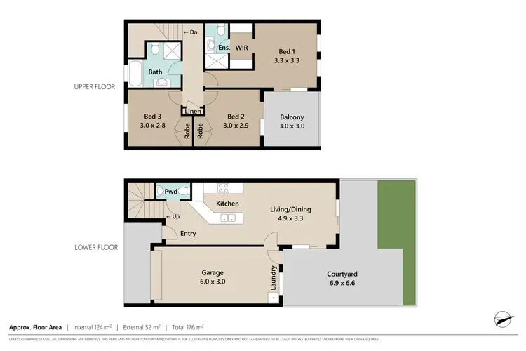 Floorplan of Homely townhouse listing, 4/18 Rowell Street, Zillmere QLD 4034