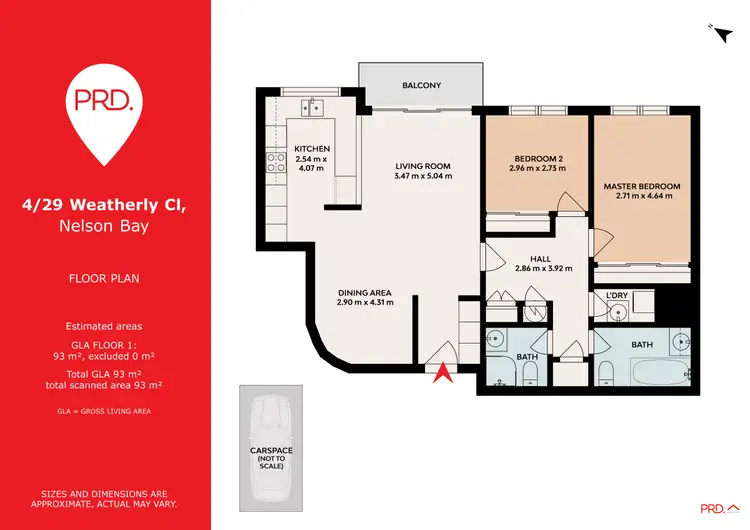 Floorplan of Homely apartment listing, 4/29 Weatherly Close, Nelson Bay NSW 2315