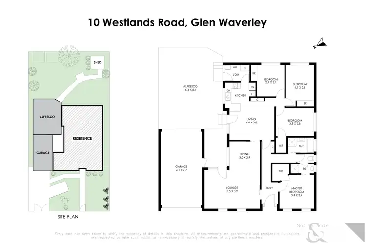 Floorplan of Homely house listing, 10 Westlands Road, Glen Waverley VIC 3150