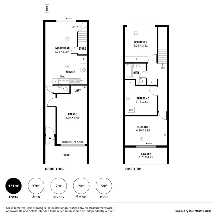 Floorplan of Homely townhouse listing, 4/107 Hunter Crescent, Salisbury North SA 5108