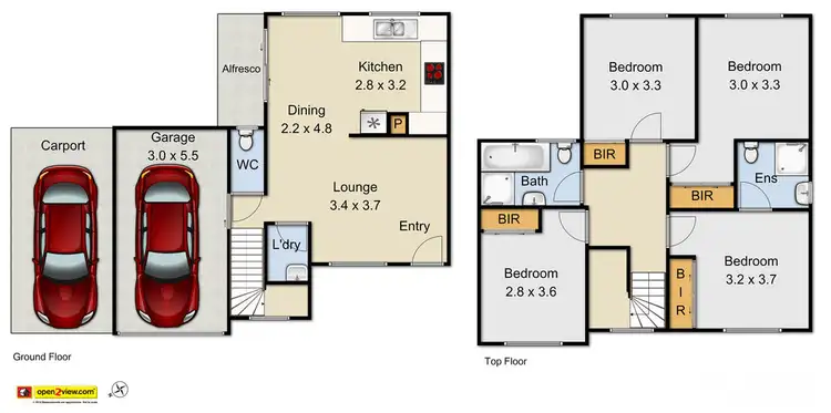 Floorplan of Homely townhouse listing, 19/29-31 O'Brien Street, Mount Druitt NSW 2770