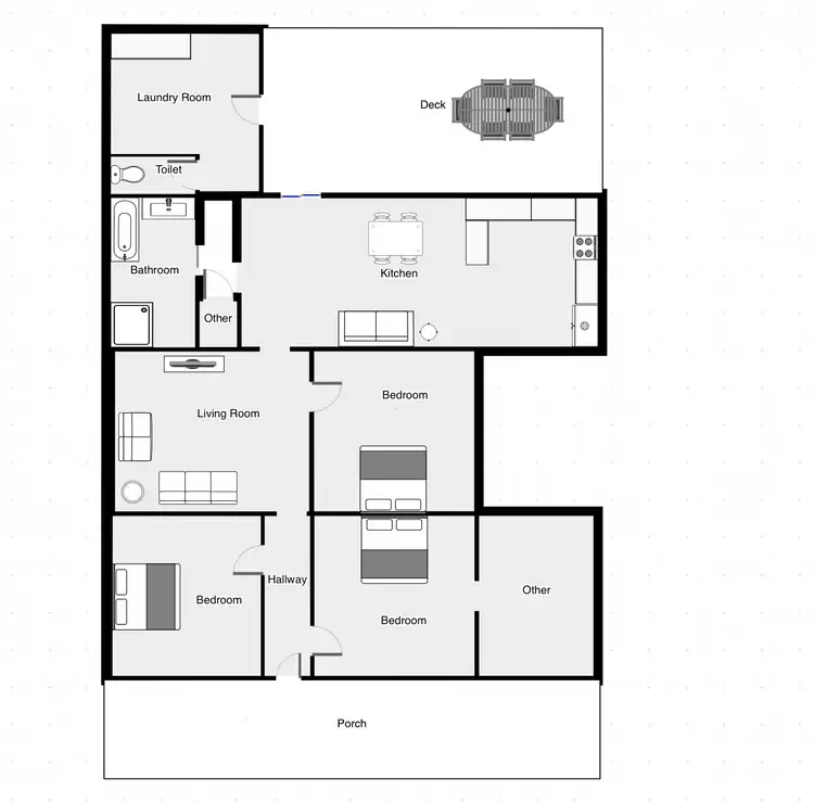 Floorplan of Homely rural property listing, 49 Nicholson Lane, Wyalong NSW 2671