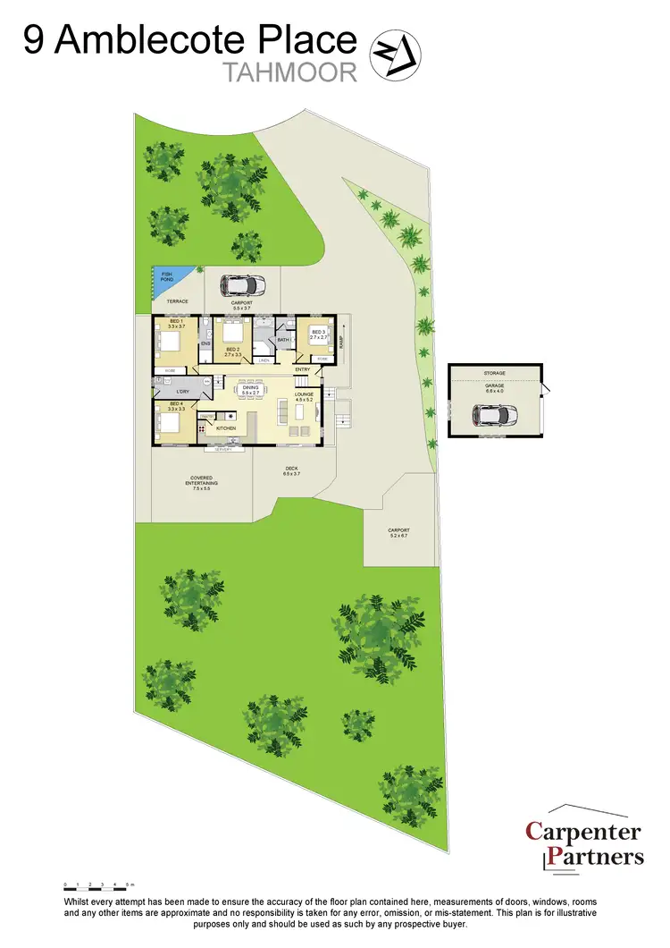 Floorplan of Homely house listing, 9 Amblecote Place, Tahmoor NSW 2573