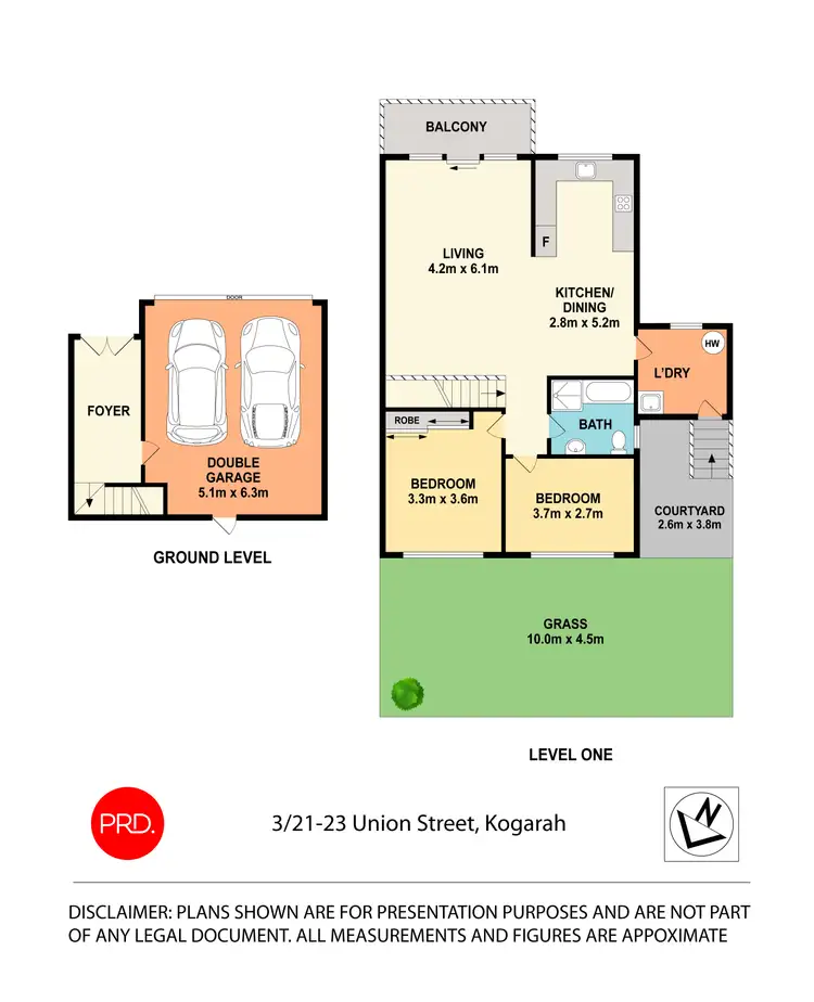 Floorplan of Homely villa listing, 3/21-23 Union Street, Kogarah NSW 2217