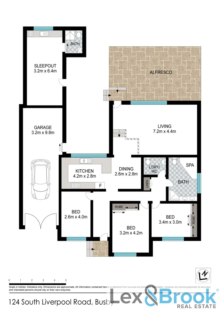 Floorplan of Homely house listing, 124 South Liverpool Rd, Busby NSW 2168