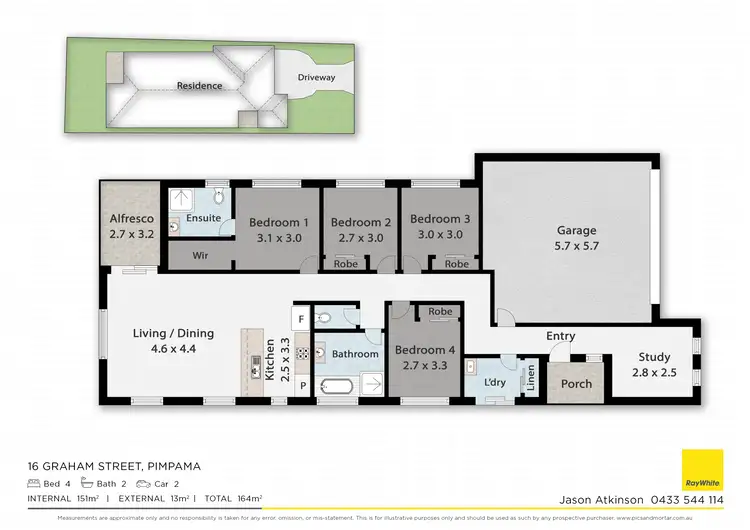 Floorplan of Homely house listing, 16 Graham Street, Pimpama QLD 4209