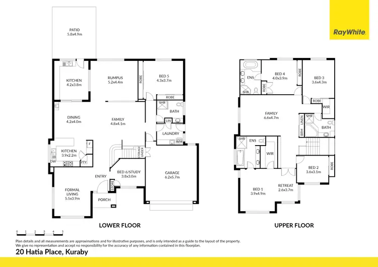 Floorplan of Homely house listing, 20 Hatia Place, Kuraby QLD 4112