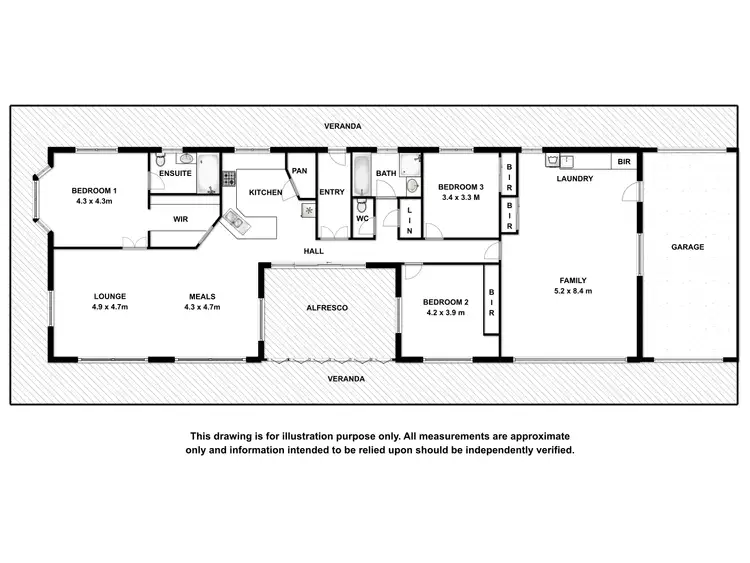 Floorplan of Homely house listing, 542 Southern Ports Highway, Kingston Se SA 5275