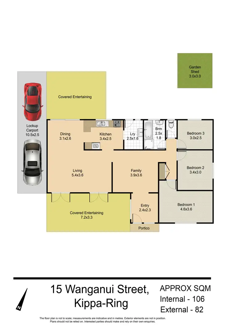 Floorplan of Homely house listing, 15 Wanganui Street, Kippa-Ring QLD 4021