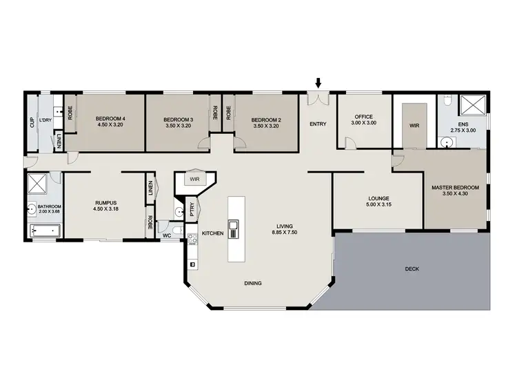 Floorplan of Homely house listing, 33 Dedekind Avenue, Benaraby QLD 4680