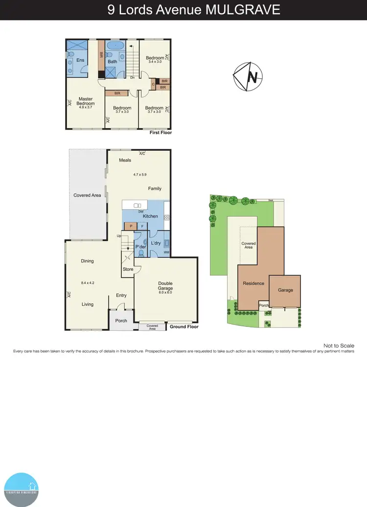 Floorplan of Homely house listing, 9 Lords Avenue, Mulgrave VIC 3170