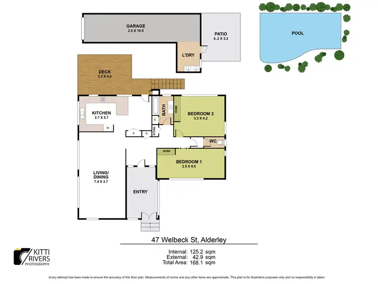 Floorplan of Homely house listing, 47 Welbeck Street, Alderley QLD 4051