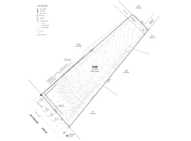 Floorplan of Homely land listing, 19 Skyridge Drive, Upper Coomera QLD 4209