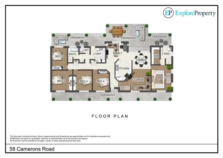 Floorplan of Homely house listing, 58 Camerons Road, Walkerston QLD 4751