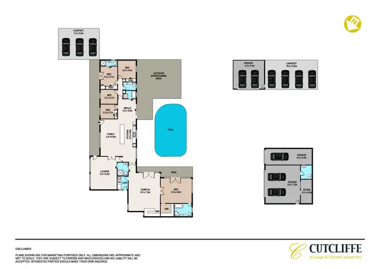 Floorplan of Homely rural property listing, 6 Whites Ridge Road, Annangrove NSW 2156