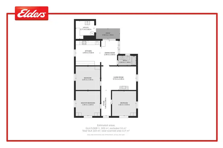 Floorplan of Homely house listing, 11 Albert Lane, Taree NSW 2430