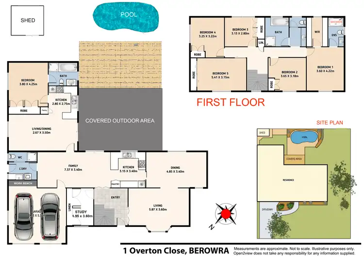 Floorplan of Homely house listing, 1 Overton Close, Berowra NSW 2081