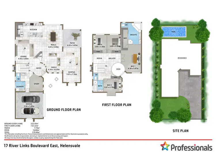 Floorplan of Homely house listing, 17 River Links Boulevard East, Helensvale QLD 4212