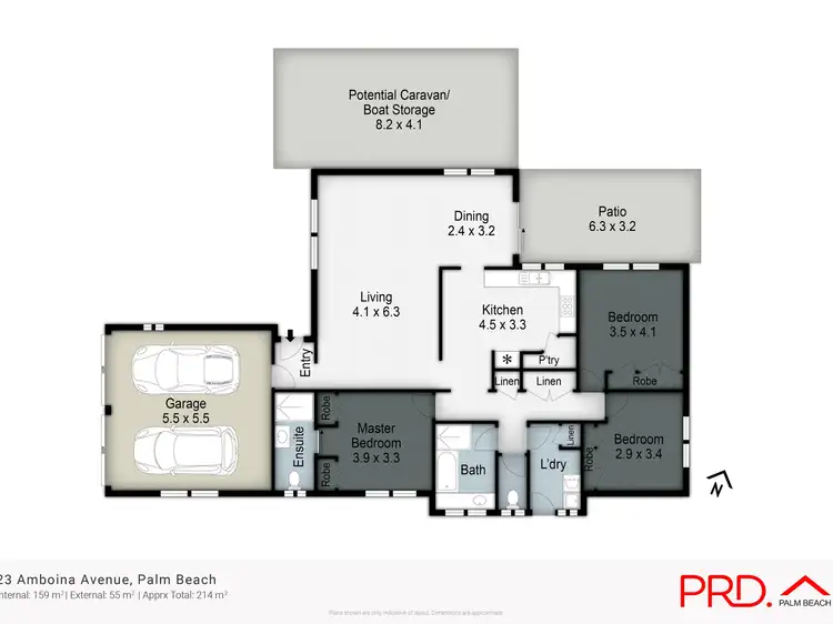 Floorplan of Homely house listing, 23 Amboina Avenue, Palm Beach QLD 4221