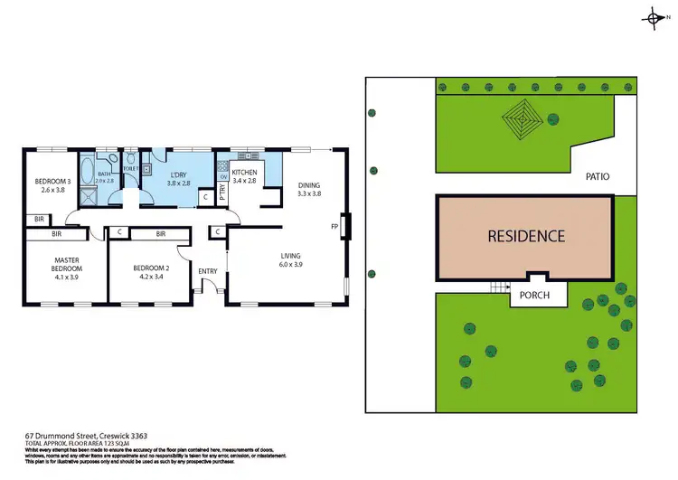 Floorplan of Homely house listing, 67 Drummond Street, Creswick VIC 3363