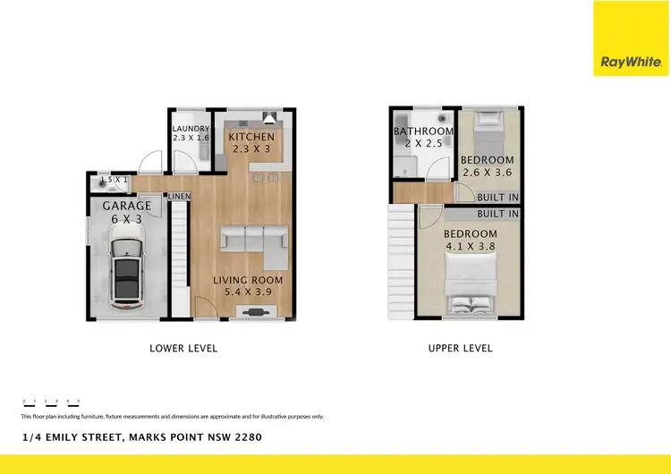 Floorplan of Homely house listing, 1/4 Emily Street, Marks Point NSW 2280