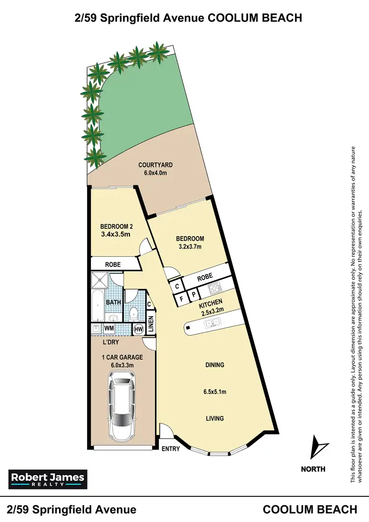 Floorplan of Homely house listing, 2/59 Springfield Avenue, Coolum Beach QLD 4573