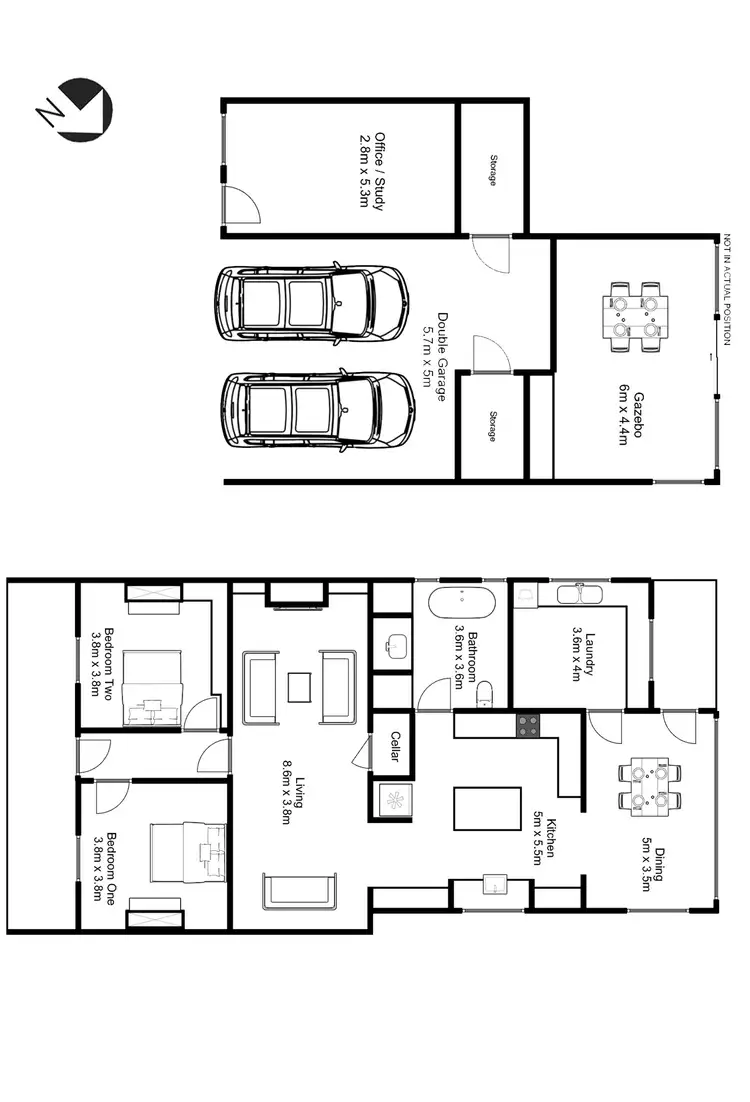 Floorplan of Homely house listing, 10 Scone Street, Perth TAS 7300
