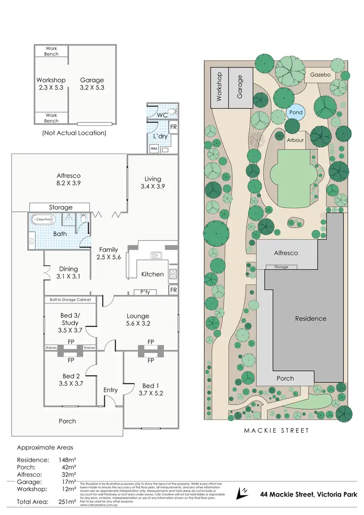 Floorplan of Homely house listing, 44 Mackie Street, Victoria Park WA 6100