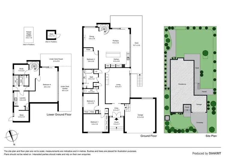 Floorplan of Homely house listing, 4 Crosby Drive, Glen Waverley VIC 3150