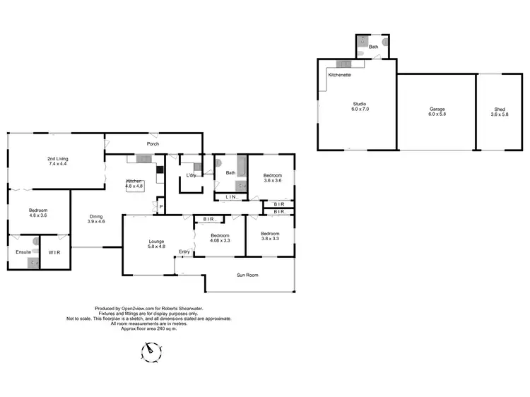 Floorplan of Homely house listing, 133 Skelbrook Lane, Sassafras TAS 7307