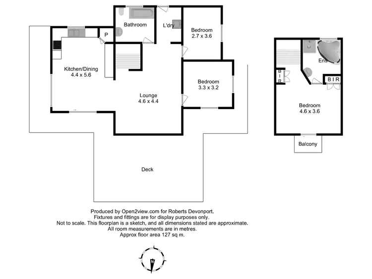 Floorplan of Homely rural property listing, 46 Morrison Street, Kimberley TAS 7304