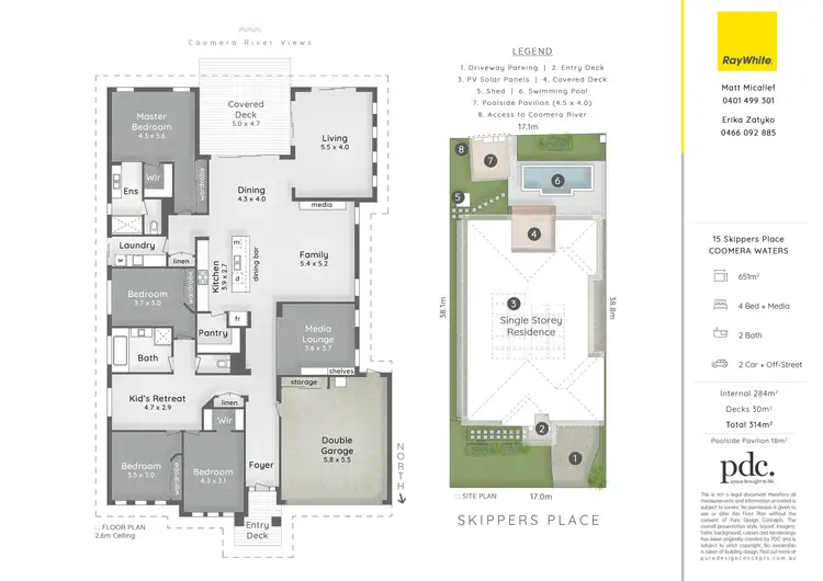 Floorplan of Homely house listing, 15 Skippers Place, Coomera QLD 4209