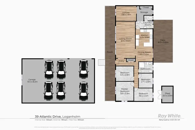 Floorplan of Homely house listing, 39 Atlantic Drive, Loganholme QLD 4129