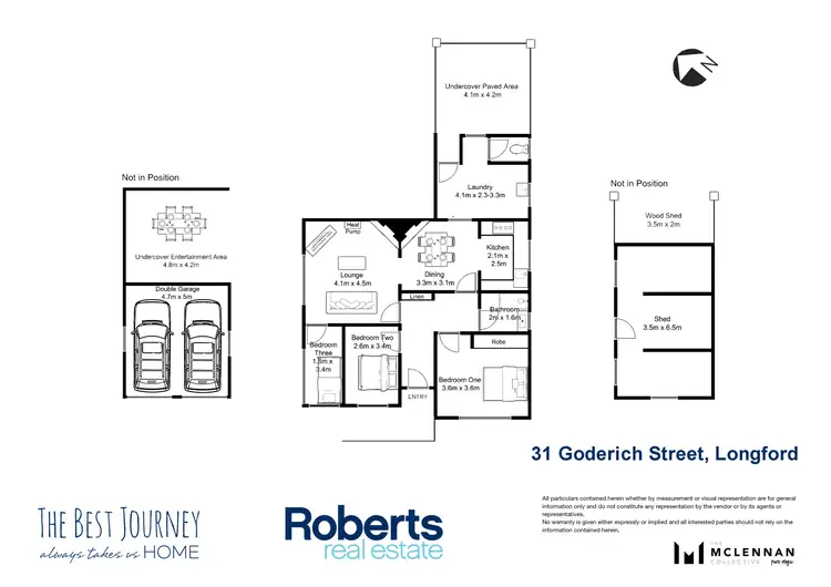 Floorplan of Homely house listing, 31 Goderich Street, Longford TAS 7301