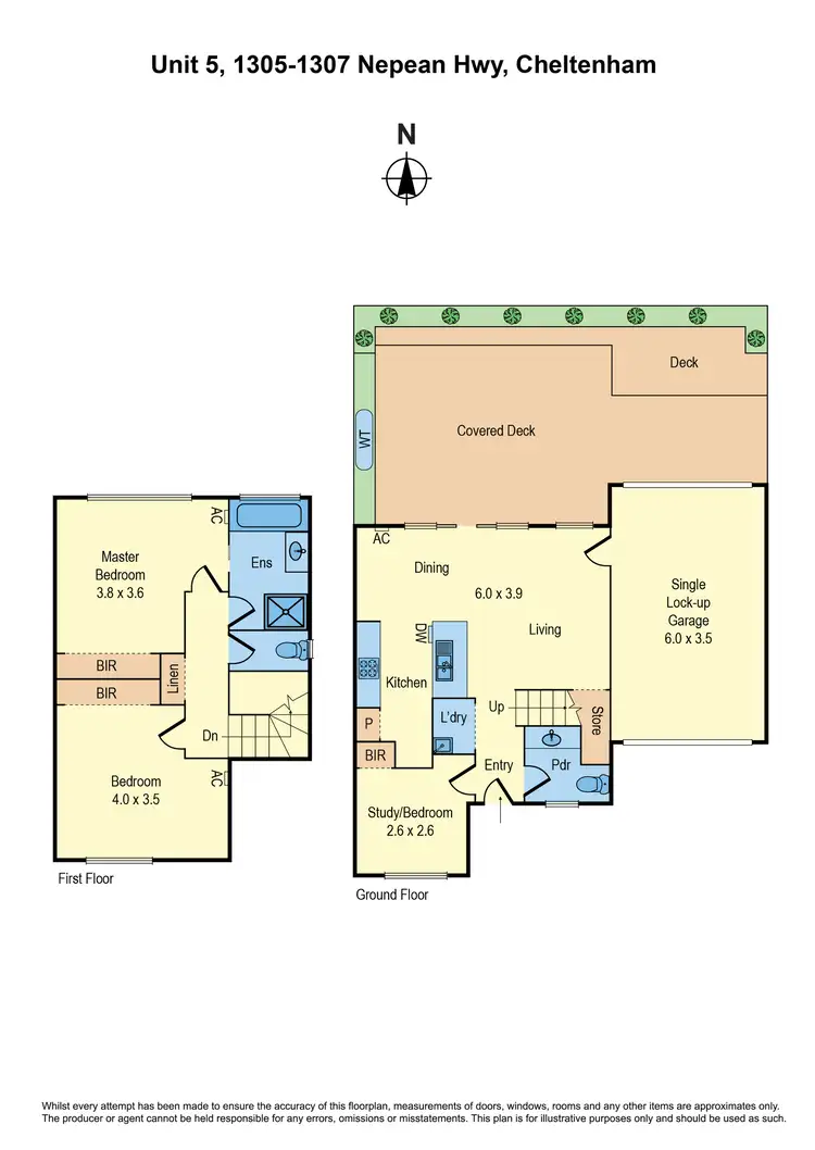 Floorplan of Homely house listing, 5/1305-1307 Nepean Highway, Cheltenham VIC 3192
