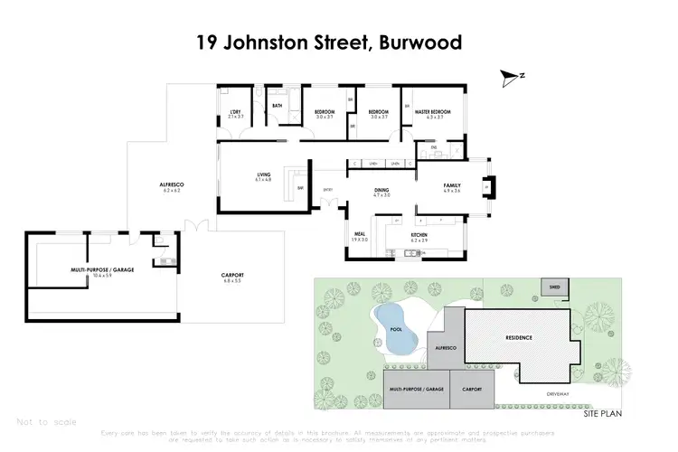 Floorplan of Homely house listing, 19 Johnston Street, Burwood VIC 3125