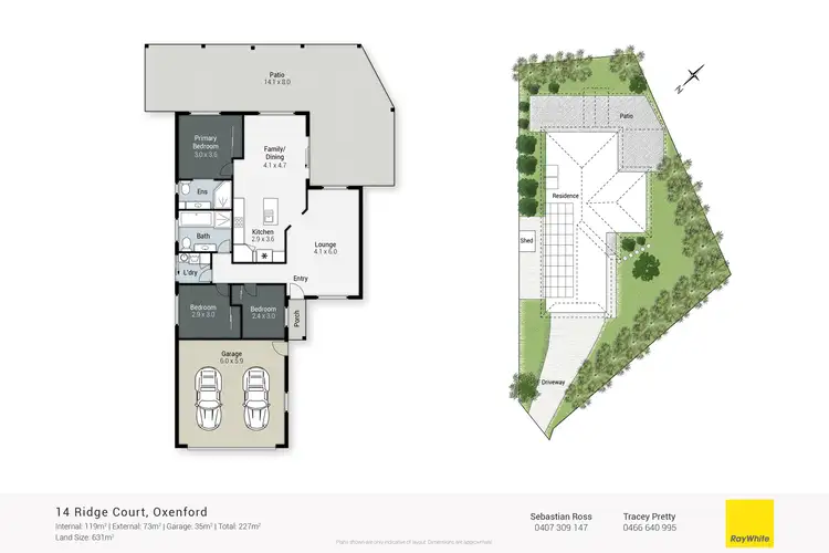 Floorplan of Homely house listing, 14 Ridge Court, Oxenford QLD 4210