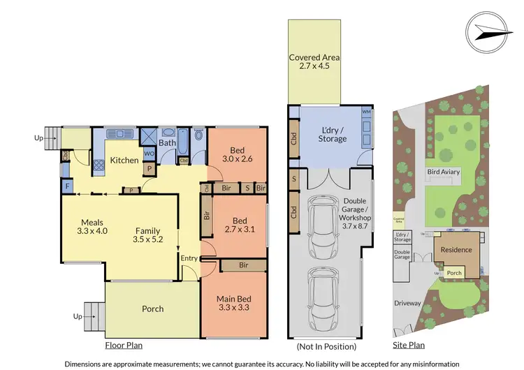 Floorplan of Homely house listing, 13 Oaklands Avenue, Ferntree Gully VIC 3156