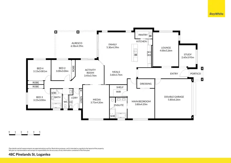 Floorplan of Homely house listing, 48C Pinelands Street, Loganlea QLD 4131