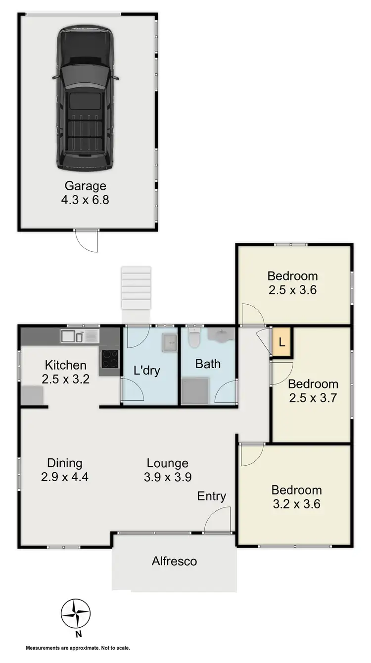 Floorplan of Homely house listing, 10 Bletchley Place, Hebersham NSW 2770