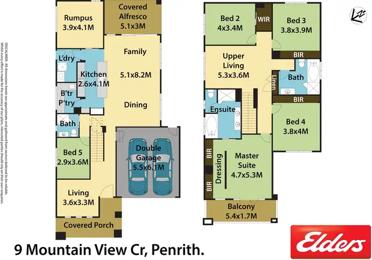 Floorplan of Homely house listing, 9 Mountain View Crescent, Thornton, Penrith NSW 2750