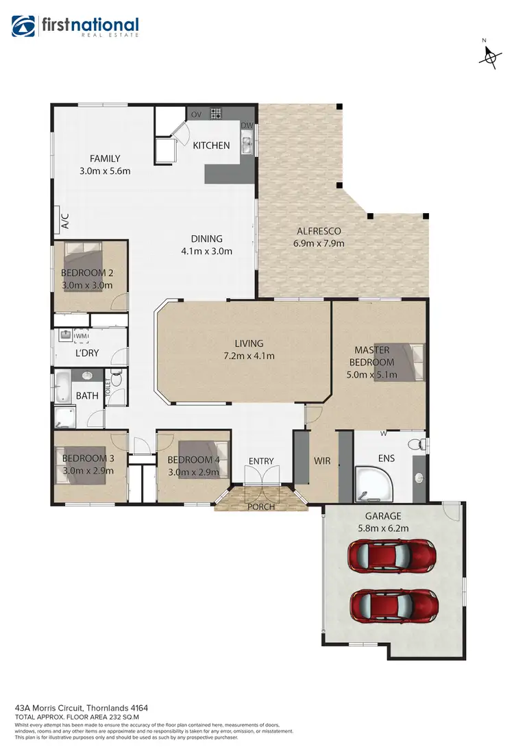 Floorplan of Homely house listing, 2/70 Morris Circuit, Thornlands QLD 4164