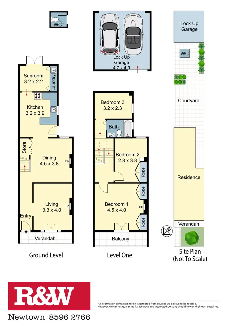 Floorplan of Homely house listing, 169 Wigram Road, Forest Lodge NSW 2037