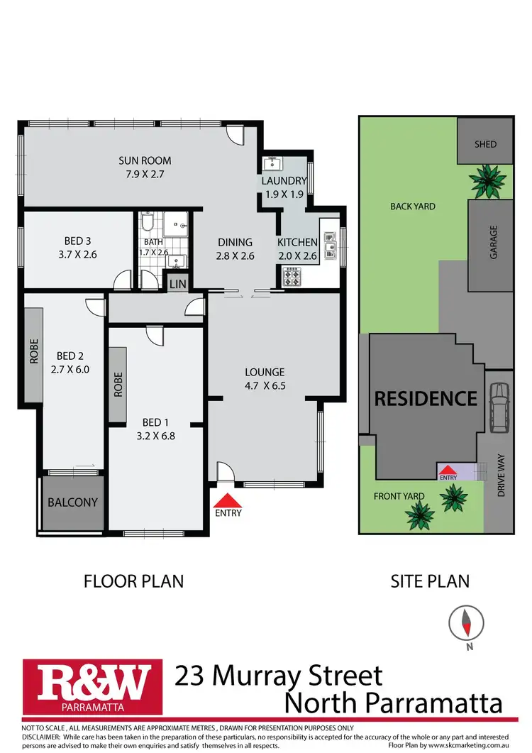 Floorplan of Homely house listing, 23 Murray Street, North Parramatta NSW 2151