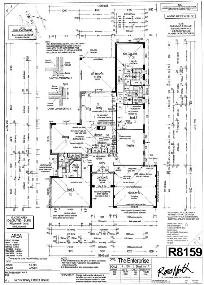 Floorplan of Homely house listing, 46 Honeyeater Street, Beeliar WA 6164